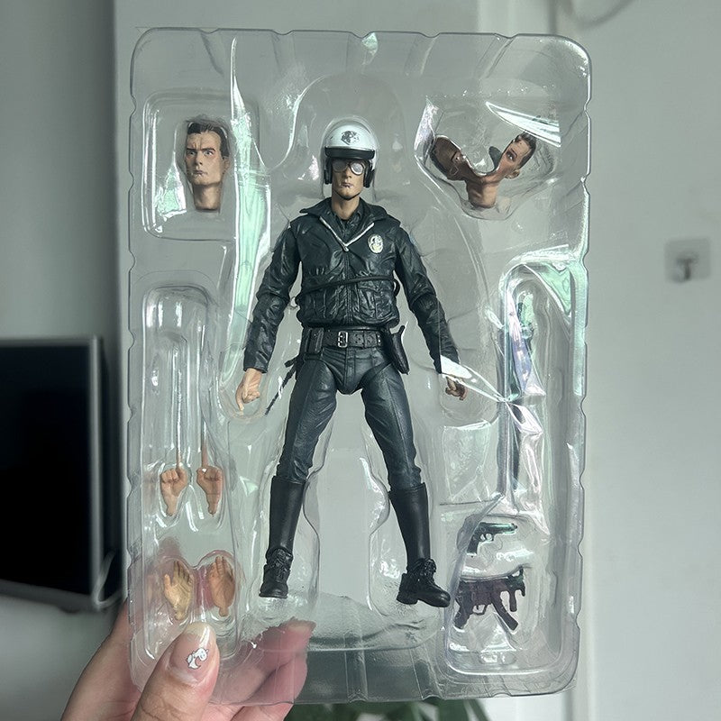 NECA Figure Terminator 2 Judgment Day T800 Sarah Connor T-800 Arnold Schwarzenegger Commando Action Figure Model Collectible Toy