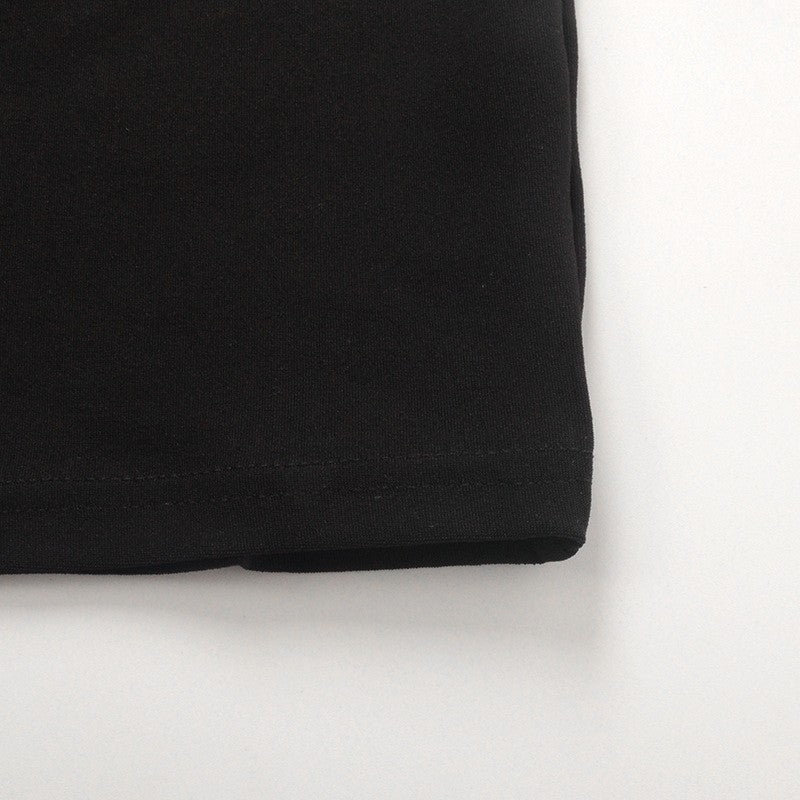 Summer Black Sexy Dress Women Streetwear Sleeveless Backless Solid Spaghetti Str