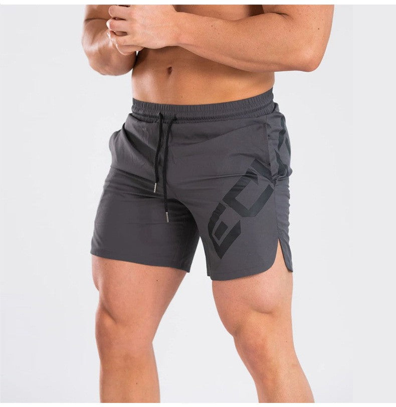 Men's Summer Gym Fitness Skinny Casual Shorts Man Sports Muscle Quick Dry Basketball Short Pants Beach Running Jogger Sweatpants
