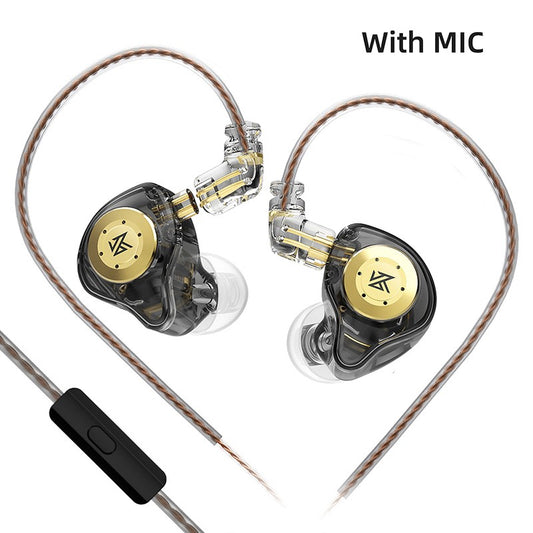 KZ EDX Pro Earphones Dynamic In Ear Monitor HiFi Wired Headphones Bass Stereo Game Music Earplugs Noice Cancelling Headset