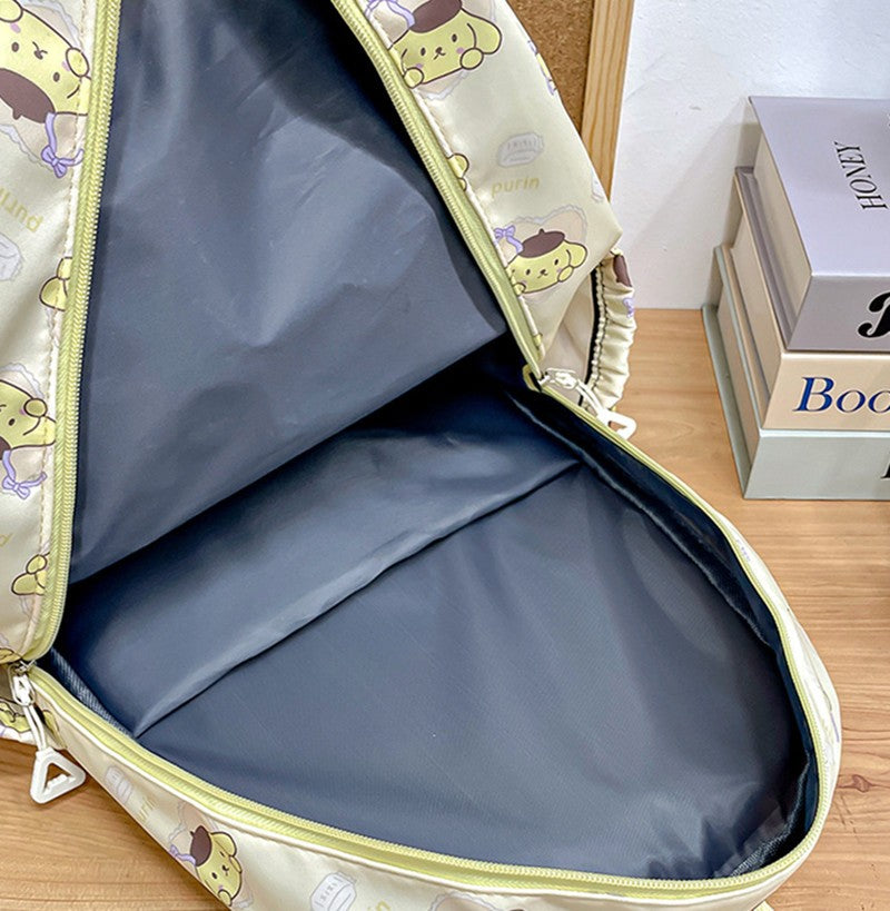 Mochilas infantis de desenho animado de grande capacidade, mochila escolar fofa para meninos e meninas, bolsa de ombro de alta qualidade.