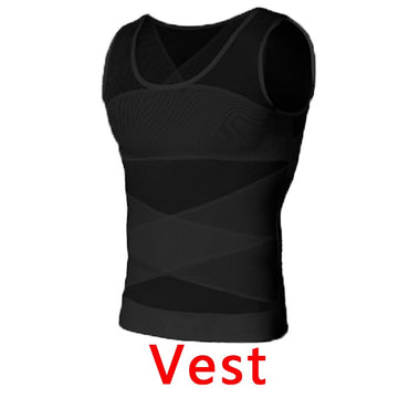 Men Fitness Clothes Compression Sports Vest Tight Base Layer Sleeveless Shirt Mesh Tops Singlet Sweatshirt Sportswear Activewear