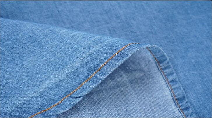New Spring Men Outdoor Multi-pocket Denim Tooling Shirts Man Long-sleeved Denim