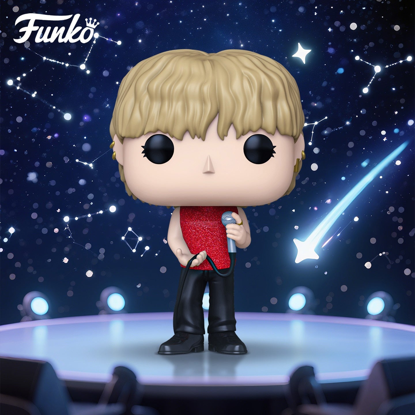 BTS Bangtan Boys Boneco Jung Kook Jimin V Jin Funko Pop Boneco de Vinil Figura de Mesa de Boneca na Moda Brinquedos de Modelo Colecionáveis Presente de Fã