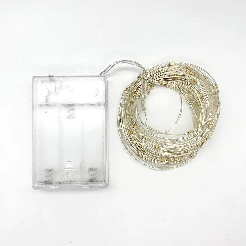 10/20/30M USB LED String Lights Copper Silver Wire Garland Light Waterproof Fairy Lights For Christmas Wedding Party Decoration