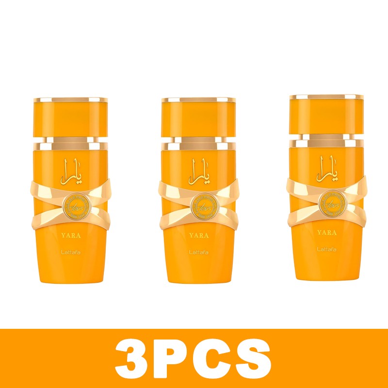 Lattafa Yara Tous Eau de Parfum Femme Spray 100ml Original Arab Perfumes Lasting Amber Fruity Pheromones Perfume Cologne Makeup