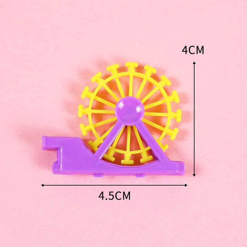 10/20/50PCS Children Cartoon Ferris Wheel Whistle Parent-Child Interaction Children'sToys Birthday Party Gift Random Color Tuya