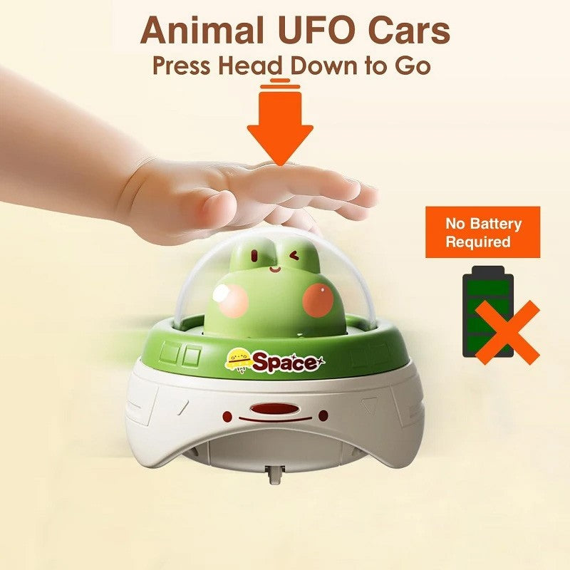 Kids press toy car baby pullback inertia star car baby puzzle boys girls kindergarten gifts