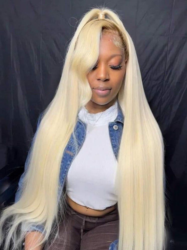 Long Straight Hair Extension 8 PCS Clip In Hair Extensions Brazilian For Women Colored 613 Blonde Clips In Hair Extensions P4/27