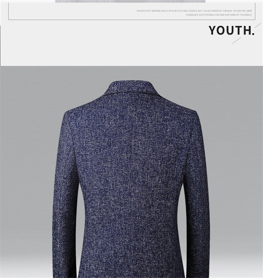 FGKKS 2023 Spring Autumn Blazers Men Fashion Slim Casual Business Handsome Suits Brand Men's Blazers Tops