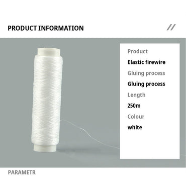 0.2mm 250M High-strength elastic fishing line Invisible Fishing Bait Line elastic thread Fishing Line Fishing Line Fishing Good
