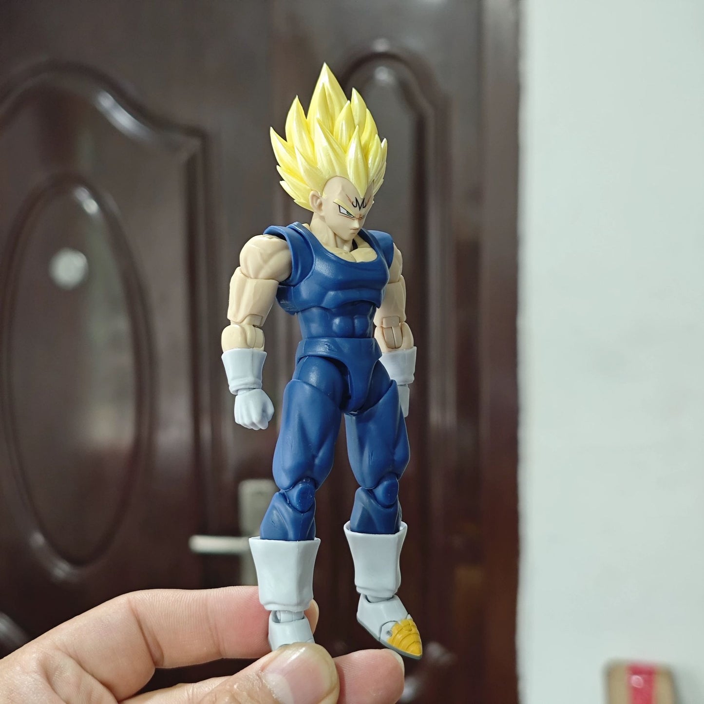 Black Hole Toys & TK Dragon Ball SHF Super Saiyan SSJ Majin Vegeta Battle Damage Full Power Anime Action Figures Models toys