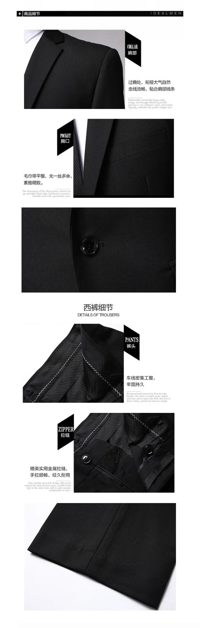 S-8XL (Blazer+ Pants) Men's Fashion Business Casual Outdoor Gentleman Trend Single Breasted Wedding Slim-fit British Style Suit