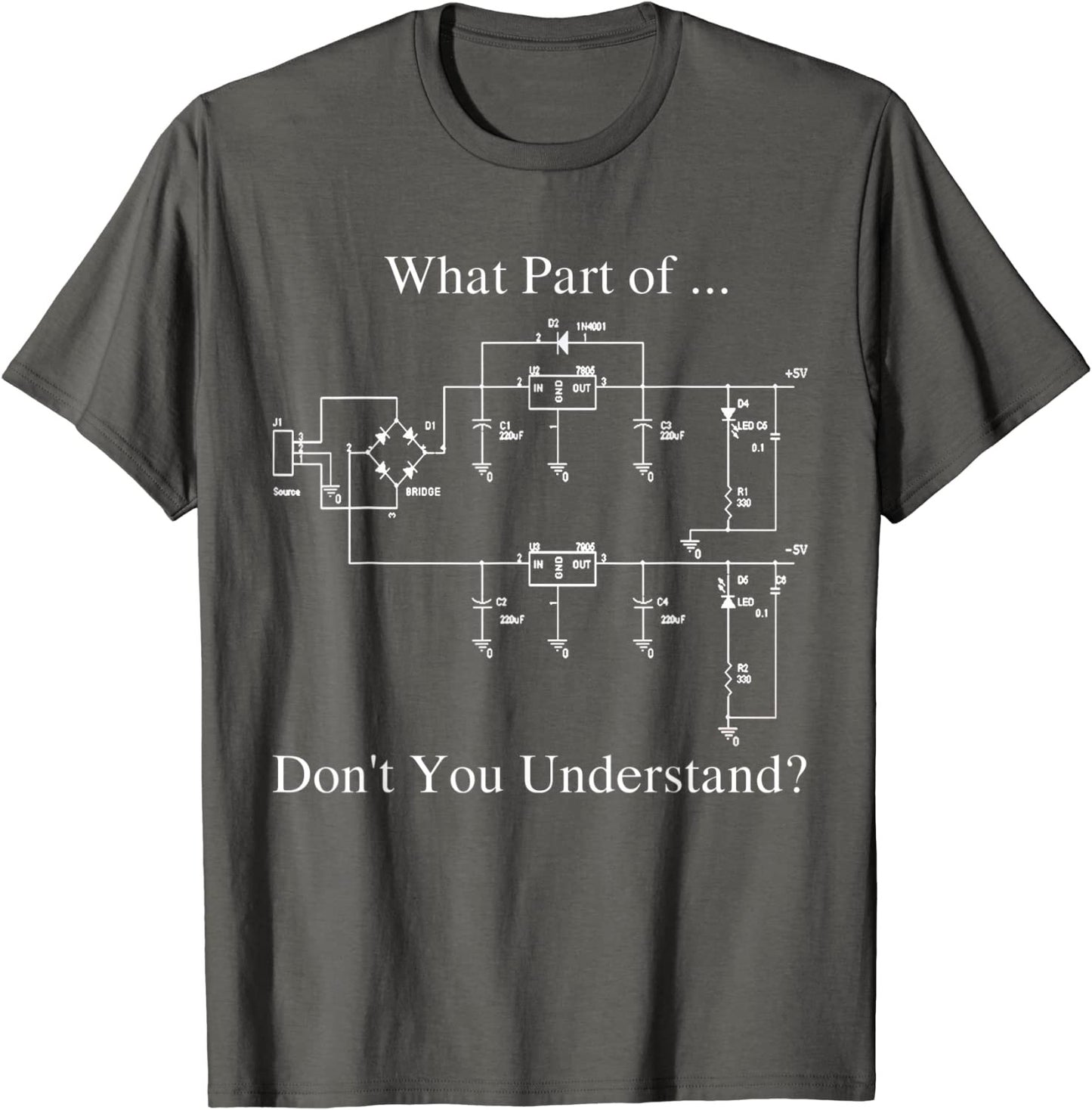 Electrical Engineer T-Shirt Gift Funny Engineering Sarcasm T-Shirt Printed T Shirt Cotton Man T Shirts Printed Plain