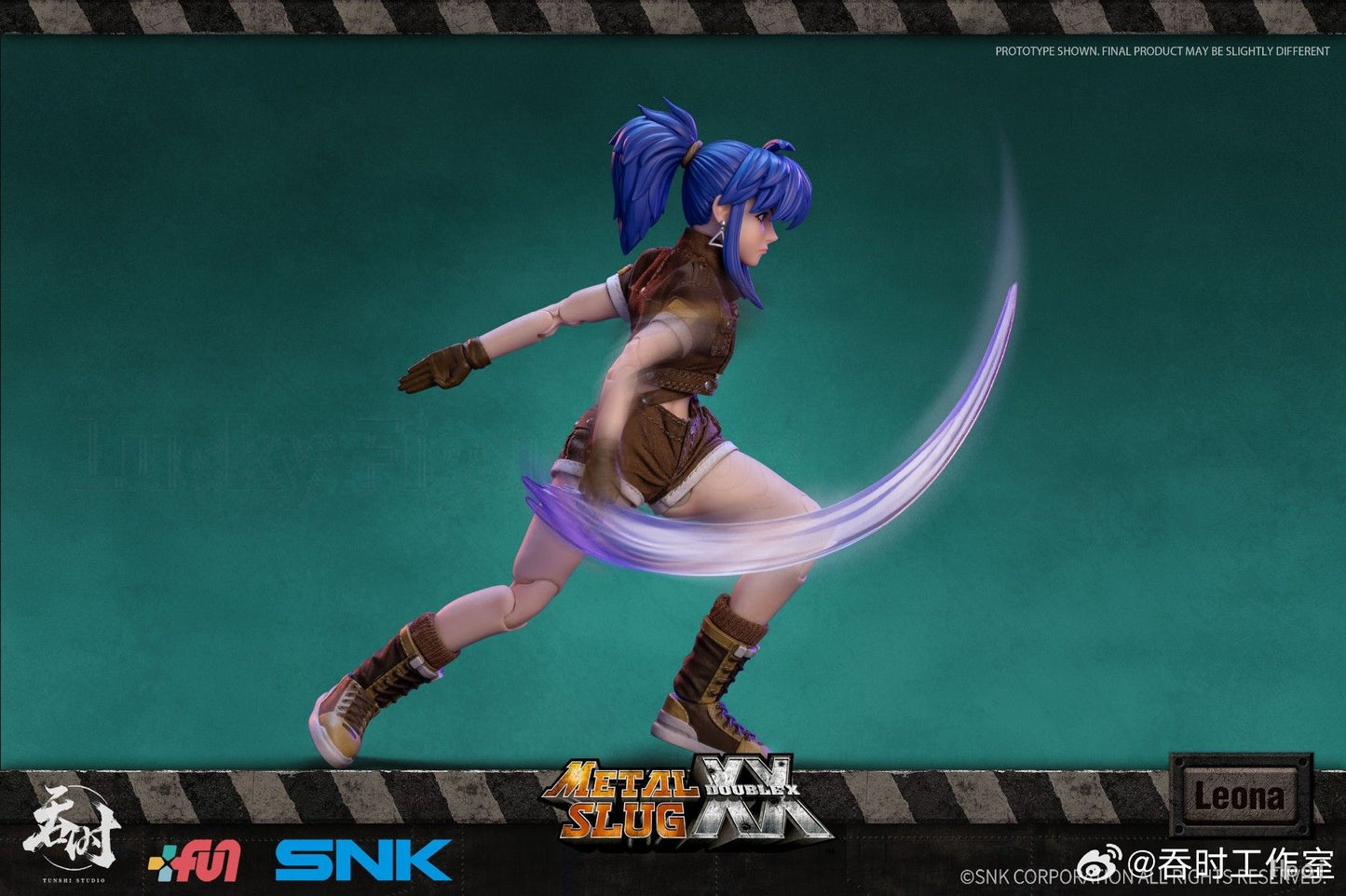 ?Original?TunShi Studio TS-012 Metal Slug XX? Leona Heidern 1/12 Action Figure Colecionáveis Modelos Brinquedos