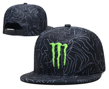 30 styles Monster Energy Embroidered Baseball Hat Summer Men's and Women's Sunscreen Duck Tongue Hat Racing Baseball Hat