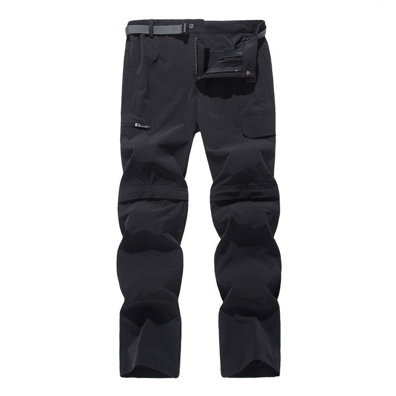 2025 Zip Off Hiking Pants Convertible Shorts Mens Cargo Work Pants Lightweight Breathable Trousers Workwear Outdoor Casual Pants