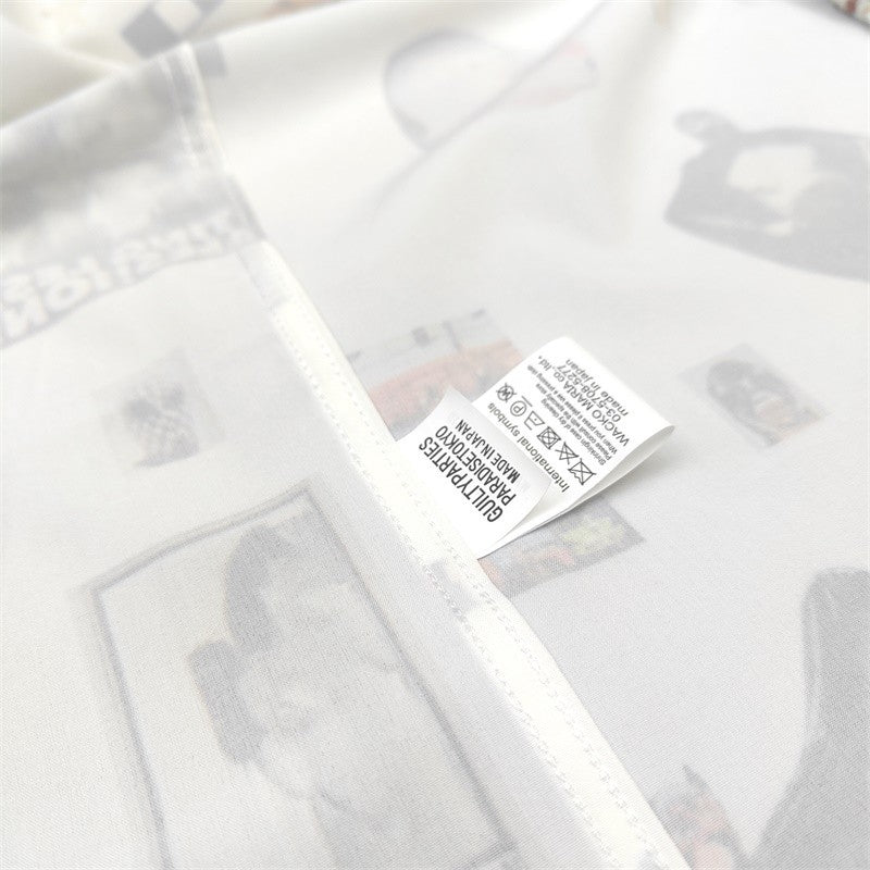 Latest Trend WACKO MARIA 25SS Vintage Denim Rope Crop Casual Hawaii Beach Holiday Mens Womens Casual Short Sleeve Shirt Tops