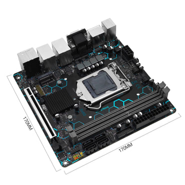 MACHINIST H97 STRONG Motherboard LGA1150 support Support Intel Core i7/i5/i3/E3 DDR3 Mini-ATX VGA/HDMI/DP/COM Dual LAN WIFI M.2