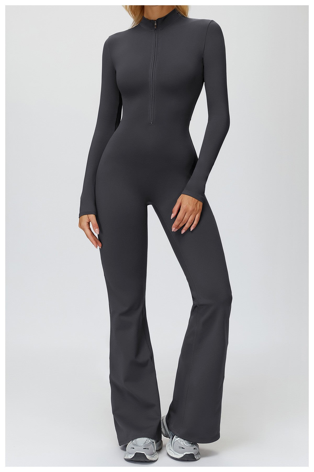 Women Long Sleeves Gym Suit Women Yoga Clothing Sportswear Sports Jumpsuit Female Workout Bodysuits Fitness One-Piece Suit