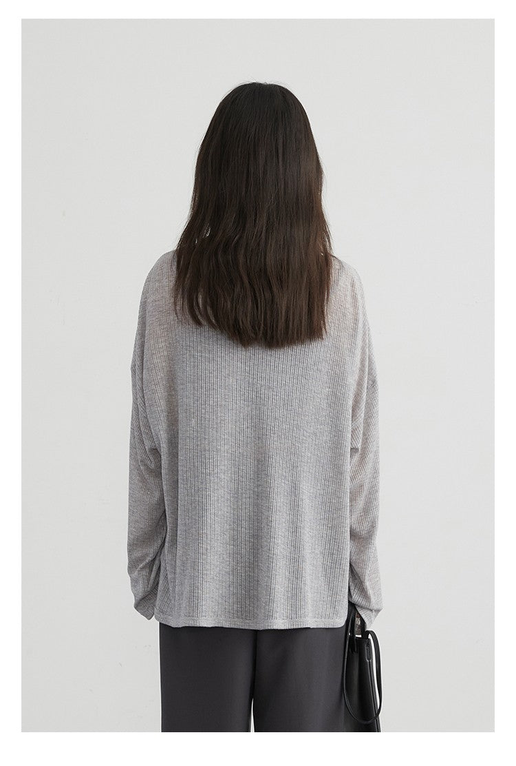 CHIC VEN Women's Cardigan New V-neck Long Sleeved Female Shirt Female Jumpers Sun Protection Woman Top Spring Summer 2024