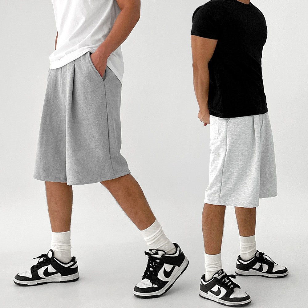 Men's summer Gym Fitness Loose Shorts Casual Street Hip Hop Workout Bodybuilding Breathable Short Pants Boardshorts Sweatpants