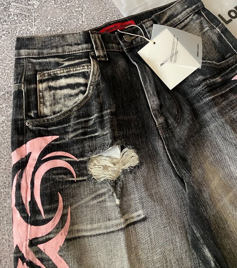 Y2K New Popular Denim Shorts Patch Vintage Shorts Men Women Street Hip Hop Fashion Harajuku Punk Loose High Waist Wide Leg Pants