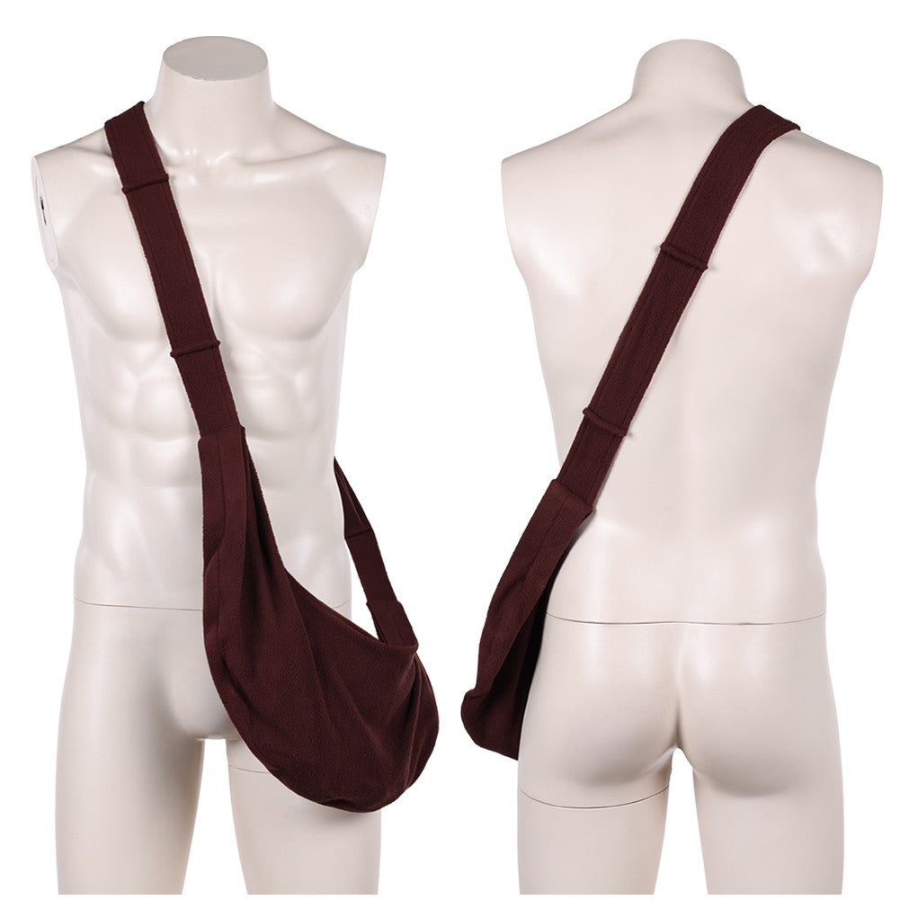 Fancy Dress Din Djarin Shoulder Bag Cosplay For Men Bag TV Bounty Hunter Man Costume Accessories Halloween MalwParty Prop