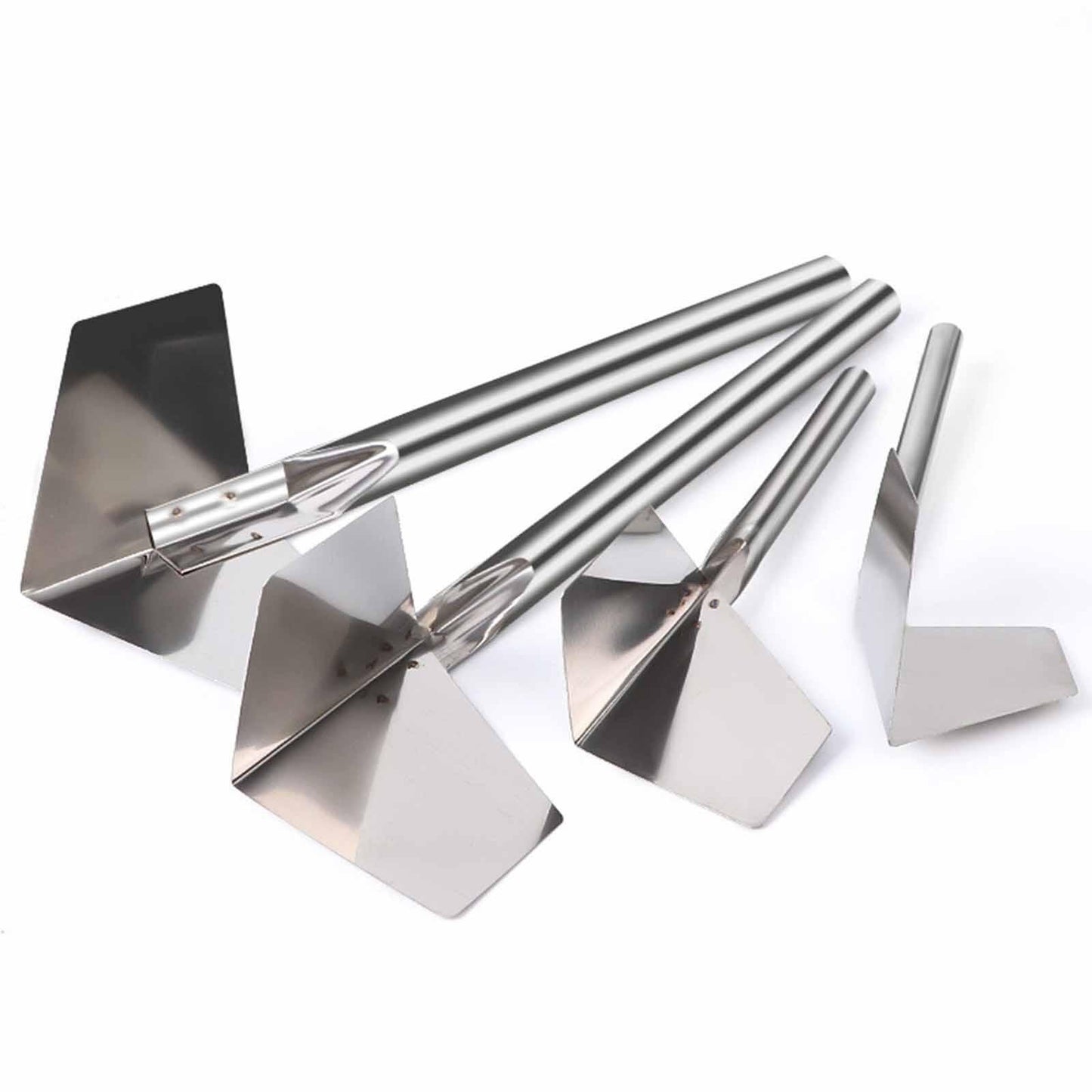 Conjunto de 4 Ferramentas para Canto de Drywall Espátulas para Cantos Externos e Internos Ferramentas de Construção Compactas Acabadora de Concreto para Alvenaria Casa
