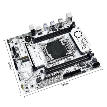Placa-mãe MAXHINIST X99 K9 TPM 2.0 LGA 2011-3 Xeon E5 2680 V4 CPU 16GB 2666MHz DDR4 RAM Opções de kit de memória de quatro canais