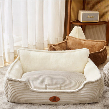 Cama para Cães e Gatos, Lavável, Sofá para Cães de Raças Pequenas a Médias, Tapete para Todas as Estações, Acessórios Duráveis e Confortáveis para Cães, Artigos para Animais de Estimação