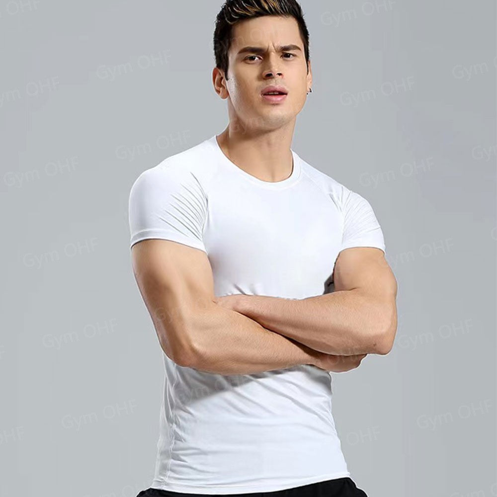 Thermal Man Underwear Set Spi/Der Compression T Shirt Leggings Yoga Sets Fitness