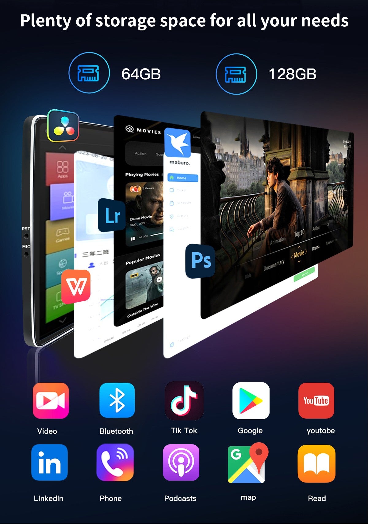 12,8" 2400*900 Android 14 Snapdragon 665 Wireless CarPlay Android Auto Som Automotivo Para BMW F06 CIC NBT 2011-2018 Rádio GPS Tela