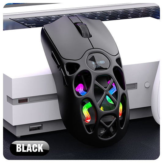 XUNFOX H16 Bluetooth wireless three-mode game mouse laptop e-sports lightweight mouse