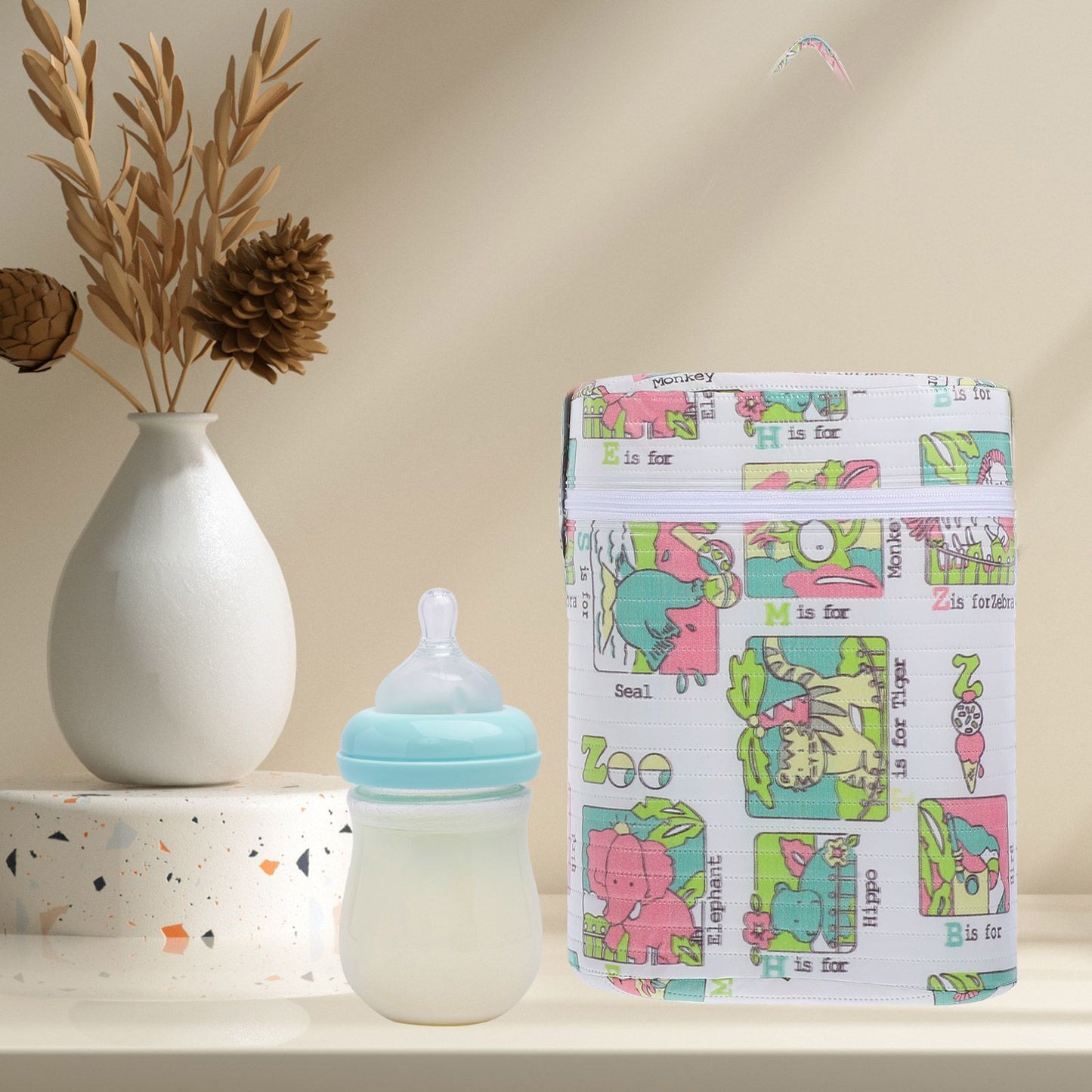 Baby Bottle Bucket Warmer Car for Travel Brew Breastmilk Portable Heater