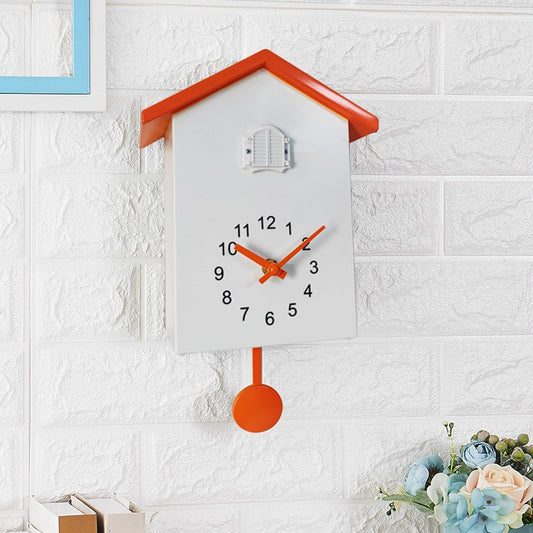 20x25cm Cuckoo Quartz Wall Clock Modern Bird Home Living Room Hanging Watch Horologe Clocks Timer Office Home Decoration Gifts