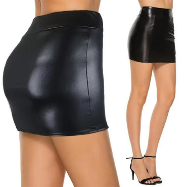 Women Summer Mini Skirts High-waist Slim Fittness Hip Pencil Skirts Vintage Body