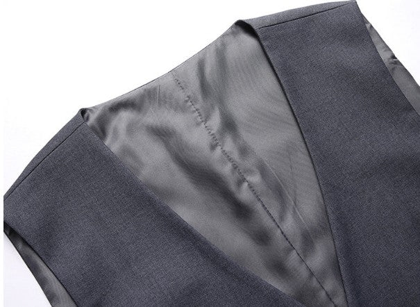 Men's Solid Color Business Suit 2025 High Quality Fashion Banquet Wedding Trend Groom Best Man Single 3/2/1