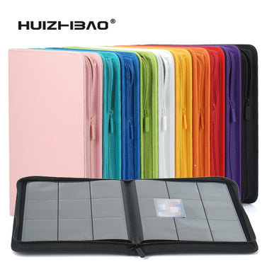 9/12 Pocket Zipper Card Binder, Trading card album, Durable Side Loading Card for mtg tcg for pokemon for yugioh for football
