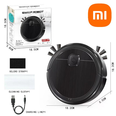 XIAOMI 3-in-1 Automatic Sweeping Robot Vacuum Mop Household Lazy Intelligent Auto Boost Cleaner Thin Design Sweeping Machine