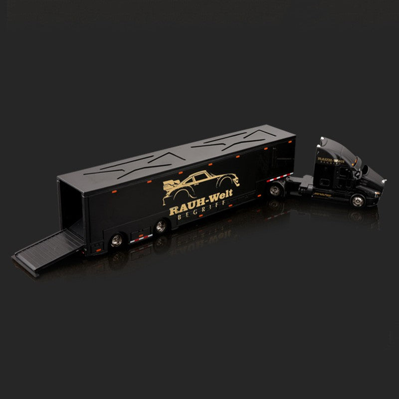 Em Estoque Maisto 1:64 Harley Davidson Mack Anthem Veículo de Transporte Pesado Contêiner Reboque Miniatura de Liga Fundida Brinquedo Carro