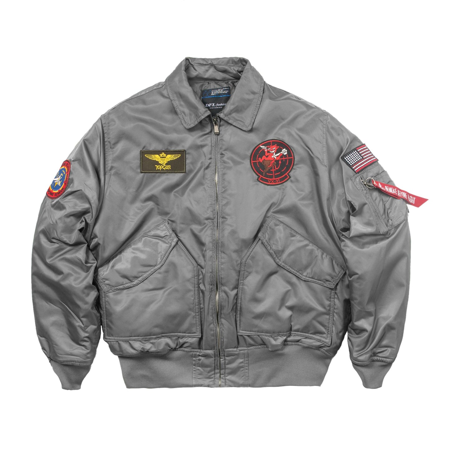 TOP GUN CWU-45P Plus Size Waterproof Outdoor Motorcycle Puffer Black Bomber Varsity Jacket Men Womens Thick Winter Coat