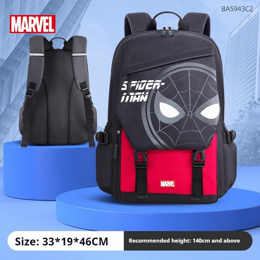 Disney MARVEL Spider-Man Ultra-Lightweight Breathable Polyester Fibre School Bag Backpack Children's Bag