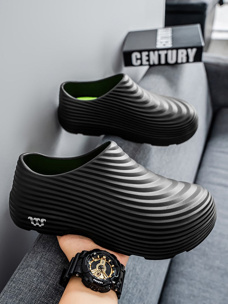 Chef Shoes for Men, New Spring and Autumn Models, Fully Waterproof and Oil-Resistant, Chef-Specific Work Shoes, Rain Boots, Labo