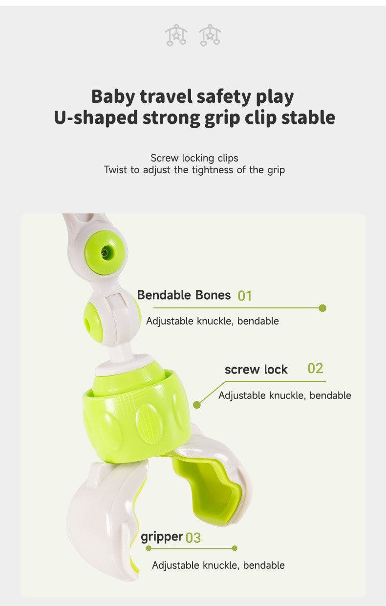 Children Activity Arch Toys Sensory Development Fine Motor Skills Toys Collapsible Hanging Mobile Toys Baby Car Seat Toys Gift