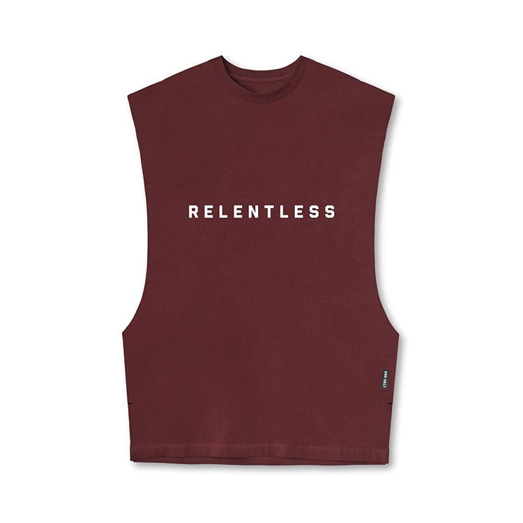 Men's Summer Cotton Casual Tank Top Gym Fitness Clothing Sleeveless Shirt Bodybuilding Running Singlet Undershirt Workout Vest