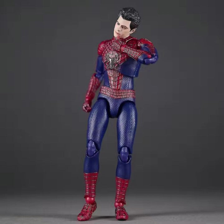 Em estoque Ko Mafex 248 The Amazing Spider Man Bonecos de Ação Marvel Andrew Garfield Estatueta Modelo Brinquedo Infantil Presentes