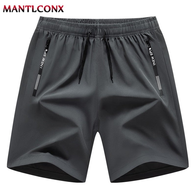 Summer New Men's Shorts Gym Fitness Quick Dry Running Sports Board Shorts Men Classic Joggers Bottom Black Short Pants Man M-4XL