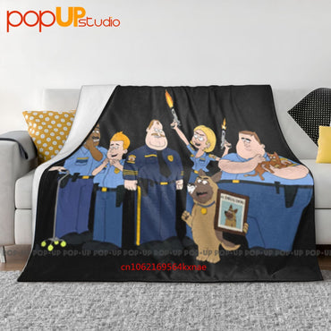 Paradise Pd American Animated Sitcom Ultra-Soft Blanket Quilt Winter Sofa Cover Bed Covers