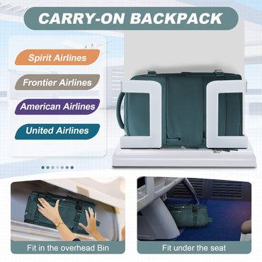 Easyjet Cabin Bag 45x36x20 Backpack, 40x20x25 Ryanair Carry-Ons, Women/Men Aeroplane Travel Backpack, Cabin Size Laptop Backpack